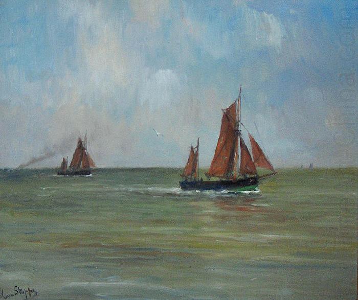 unknow artist North Sea off Ostend china oil painting image